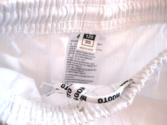 MOOTO MTX Uniform World Taekwondo 120 3XS Las Vegas Yang Masters Center White