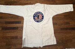 American Top Team Century BJJ Jiu Jitsu Gi Kimono Set White Size A1 100% Cotton