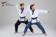 Kukkiwon Adidas Adi Club Taekwondo Poomsae Uniform Gi Dobok TKD Approved Male