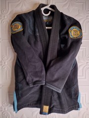 Hypnotik Vortex Jui Jitsu Jacket Black Youth Size M2 – No Belt