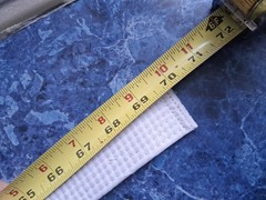 THICK Jiu Jitsu BJJ Belt Blue White