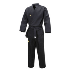 Adidas ADI-OPEN Dobok Men’s Champion Uniform Black Taekwondo Hapkido Karate TKD