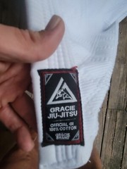Gracie Barra GI White  – Size 12 – GOOD CONDITION!