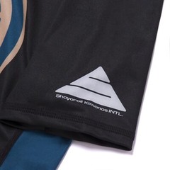 Shoyoroll Oxford Competitor Rash Guard SS & Training Fitted Shorts Jiu Jitsu Set