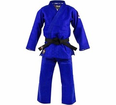 New Fuji Sports Mens Kids Womens Double Weave Judo Gi Kimono – Blue