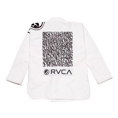 Shoyoroll RVCA Batch 105 BJJ Gi White Kimono Uniform Black/White w/ Bag New