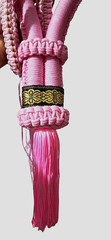 Mongkol Prajiat Boxing Headband Color Pink Premium Handmade Armbands MMA Muay Th
