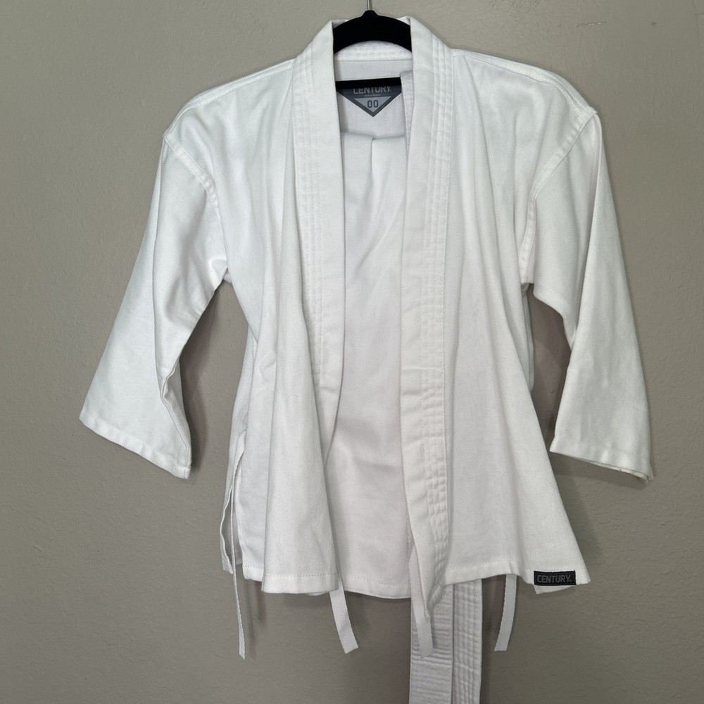 Martial Arts Karate uniform Complete Set kids training Gi MMA Fighter Size 00