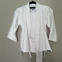 Martial Arts Karate uniform Complete Set kids training Gi MMA Fighter Size 00