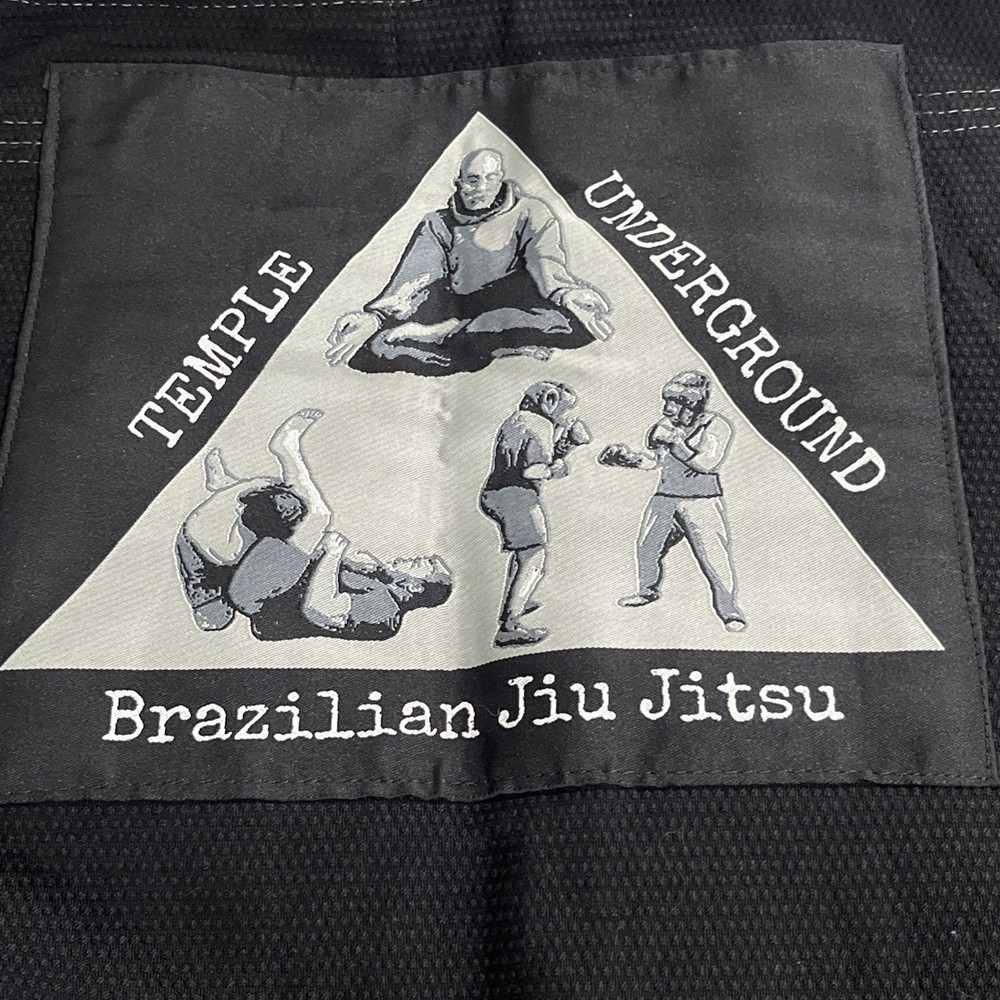 Break Point Brazilian Jiu Jitsu Gi Top Black Size A5/ TEMPLE UNDERGROUND