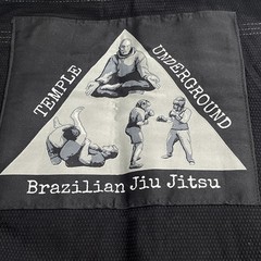 Break Point Brazilian Jiu Jitsu Gi Top Black Size A5/ TEMPLE UNDERGROUND