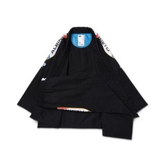 Albino and Preto BRG COMP GI BLACK BJJ 450 GSM BJJ Jiu Jitsu Kimono