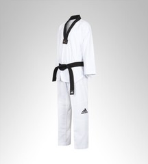Adidas ADI-FIGHTER Taekwondo Dan Uniform in Size 200 / 210 WTF Dobok ADITF01 TKD