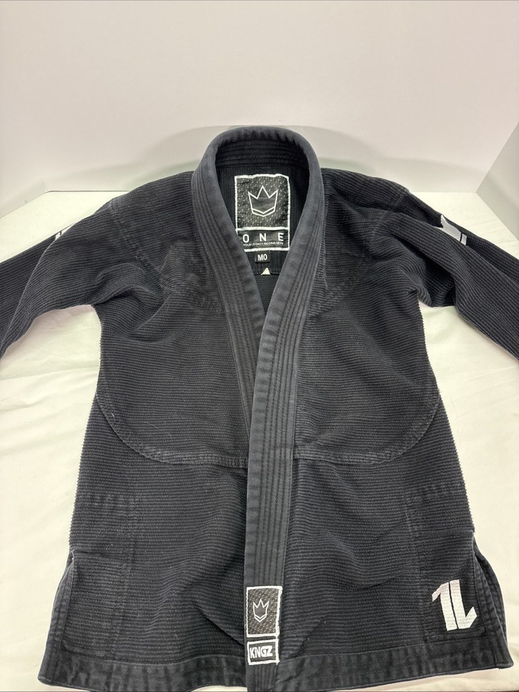 KINGZ The One Kimonos Kore GI Black Long Sleeve Size M0 Jiu Jitsu BJJ MMA
