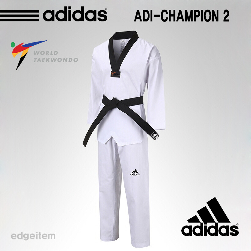 Adidas ADI-CHAMPION 2 Taekwondo Uniform CHAMP-2 WT Dobok TKD