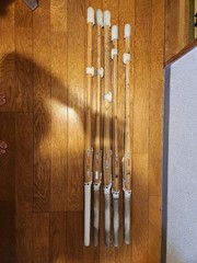 Japanese Kendo Shinai Bamboo Sword Set Of 5 With SSP Seal Approved