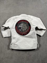 Breakpoint Jiu Jitsu Gi Coat Kids Size K0 Youth White BJJ Judo MMA Martial Arts