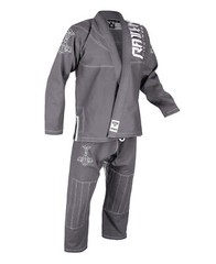 Raven Fightwear Men’s Thor Nordic Brazilian Jiu Jitsu Premium BJJ Gi Grey