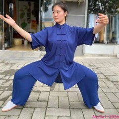 Chinese Tai Chi Uniform Wushu Kung Fu Clothing Arts Uniform Jacket Pants Taiji