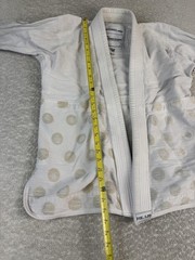 Shoyoroll BJJ Jiu Jitsu Kimono Gi Jacket Top A1F 100% Cotton White Free World