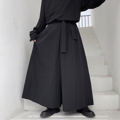 Men Hakama Harajuku Kimono Samurai Pants Men Casual Wide Pants Men Chinese Style