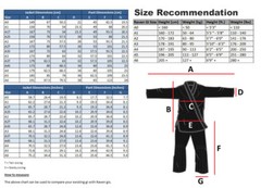 Raven Fightwear Men’s BJJ Horror Werewolf Brazilian Jiu Jitsu Premium GI Black