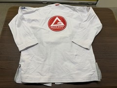 Gracie Barra Equipe Edition Men’s White Gi Jacket – Adult Size A3