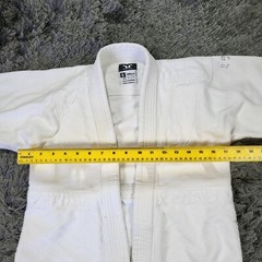Tusah Gi Top Youth 0 140 CM White Taekwondo Martial Arts Kids Uniform Sparring
