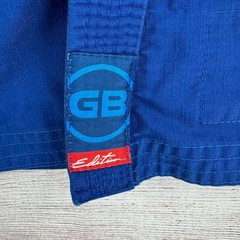 Gracie Barra Jiu-Jitsu Gi Top Kids Y3 Blue Equipe GB Edition Ripstop Training
