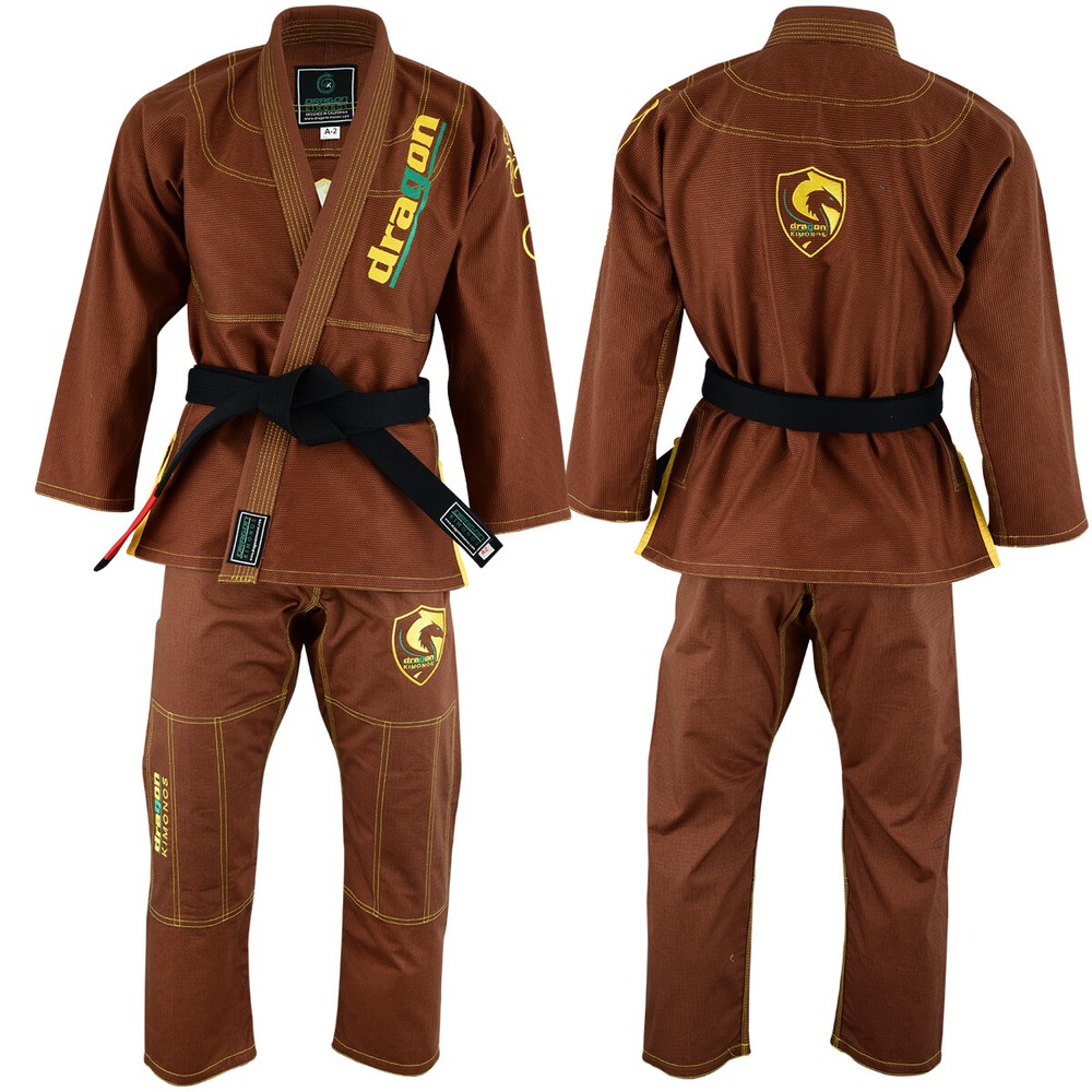 Brazilian Jiu Jitsu Brown Custom Gi IBJJF Standard Gi MMA grappling Suits