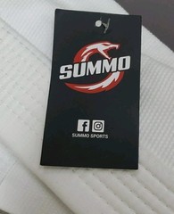 New SUMMO Brazilian Jiu Jitsu Gl Shirt/Pant Basic White Sz K3