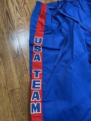 Vintage 70s 80s Team USA Karate Gi Blue And Red Men’s Size M Set Pants And Top
