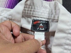 Judo Gi White American Martial Arts Goju Shin-Ryu Jacket Only Kid Size 00