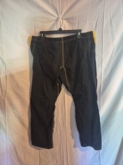 Elite Brazilian Jiu-Jitsu Set Color Black/ Yellow Gorpcore Grunge Sport