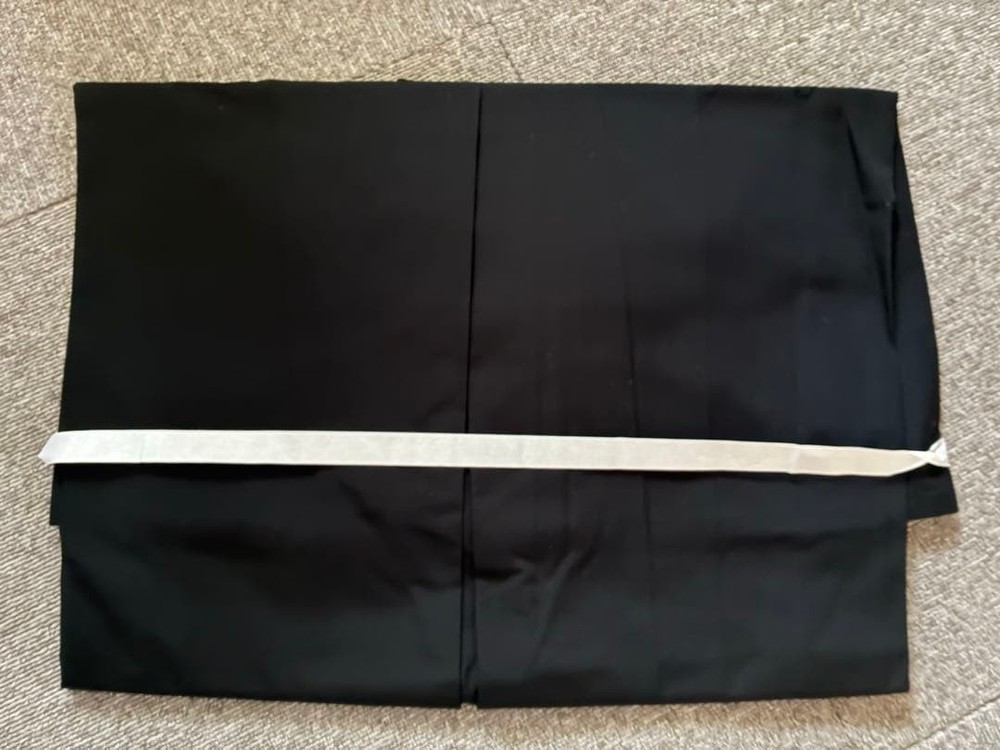 Japanese Kendo Hakama Pants Kimono Kusakura Black No 25 Uniform