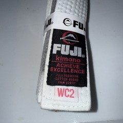 Fuji Kimono Jiu Jitsu Belt – Judo – White – Children’s Size 0 (83977)