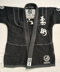 Arashiro Black A1 Brazilian Jiu Jitsu Jacket And Pants Martial Arts