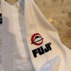NWT Fuji Mens Kimono White Traditional High Quality Jiu Jitsu MMA Training 4
