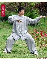Chinese Tai Chi Uniform Wushu Kung Fu Clothing Arts Uniform Jacket Pants Taiji