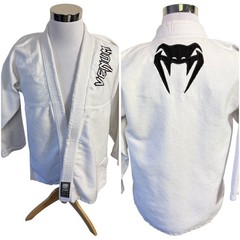 Venum Contender BJJ Gi Jacket White Jiu Jitsu Martial Arts Uniform Kimono A3
