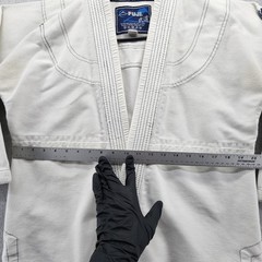 Fuji Suparaito BJJ Gi Jacket Youth C3 White Kimono Jiu-Jitsu Top Only Kids
