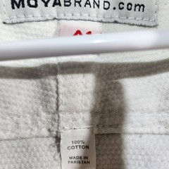 Moya Brand A1 White BJJ Gi Jiu Jitsu Kimono Uniform Jacket Pants Belt Adult Set
