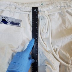 Impassable Brazillian Jiu Jitsu Fightwear White Blue A2 Pants Gi Set BJJ MMA