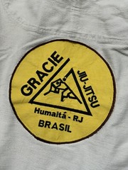 Hyperfly Gracie Jiu Jitsu Humaita Team Brazil Gi MMA Spear Kimono Jacket Sz. A3