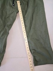 Elite Sports Martial Arts Pants A4 Green Drawstring