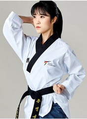 MOOTO Taebek-2.1 Poomsae Dan Uniform (Female) WT Dobok