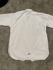 Nike Vintage White Korea Taekwondo Kimono Size 11, 210CM
