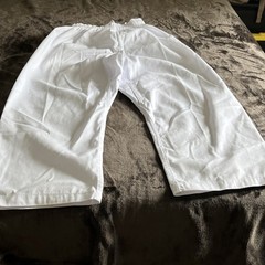 White Martial Arts Uniform Gi Set Karate Tae Kwon Do kid Unisex Size 1