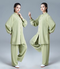 Summer Tai Chi Clothes Wrinkle Free Wushu Clothing Kung Fu Dress Martial Art