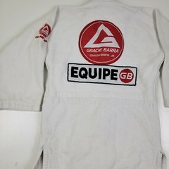Gracie Barra Equipe Storm GB Gi Youth M5 Brazilian Jiu Jitsu Kimono No Belt